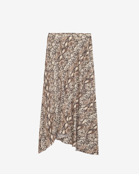 【送料&関税込】Isabel Marant Milendi Printed Silk Skirt Milendi ruffled silk-blend miniskirt in pink - Isabel Marant