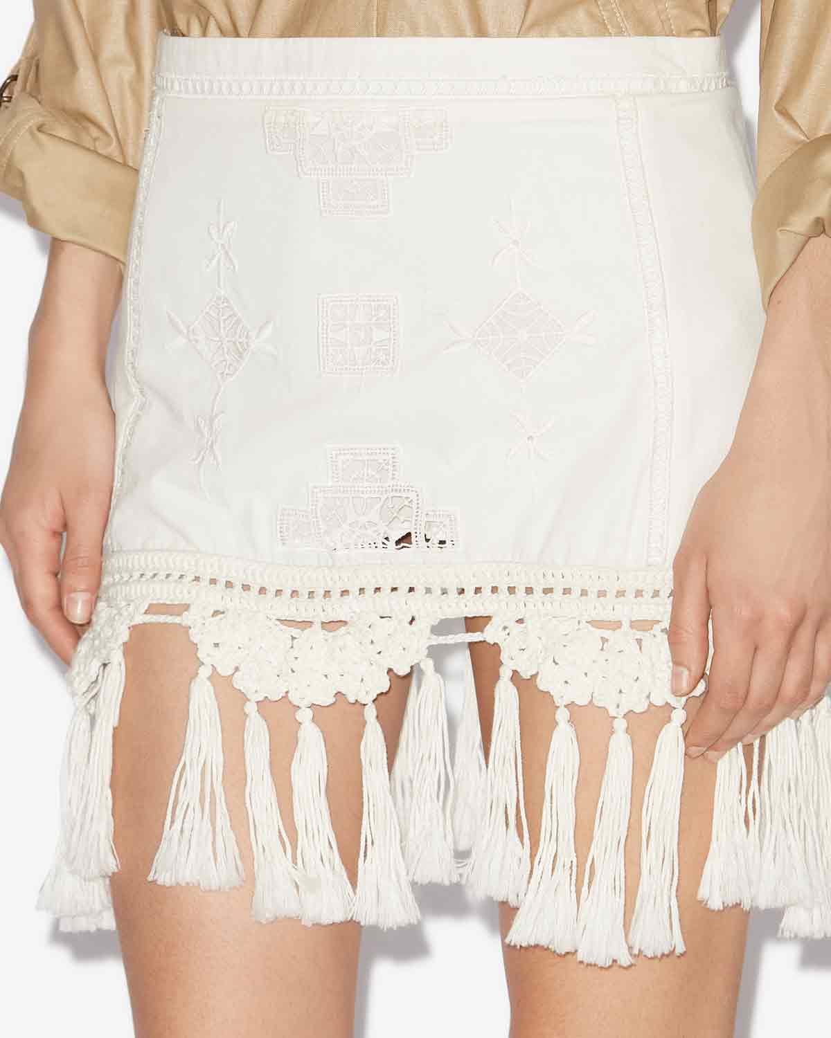 Sandra skirt Woman White 2