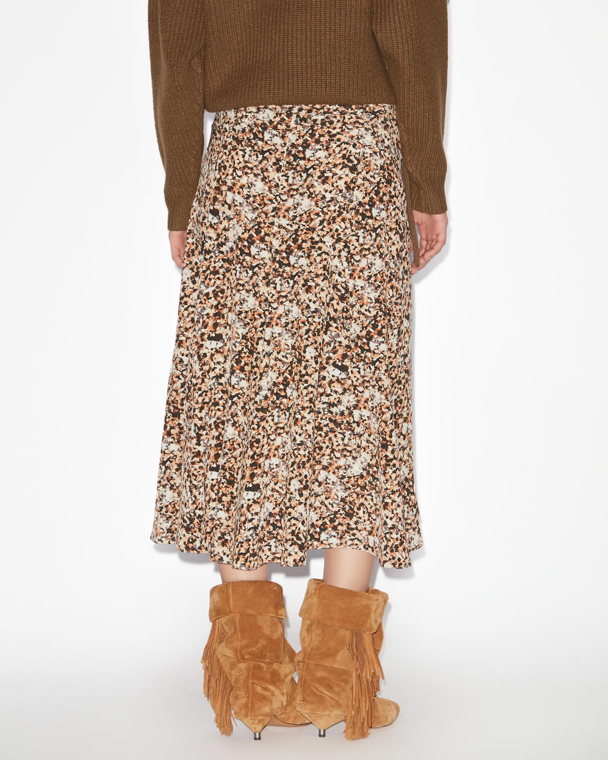 Olena skirt Woman Ochre-ecru 3