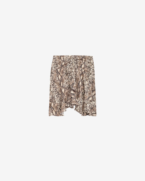 【送料&関税込】Isabel Marant Printed Cut-out Detailed Mini 25PJU0337FA-C1J05I-23NL-