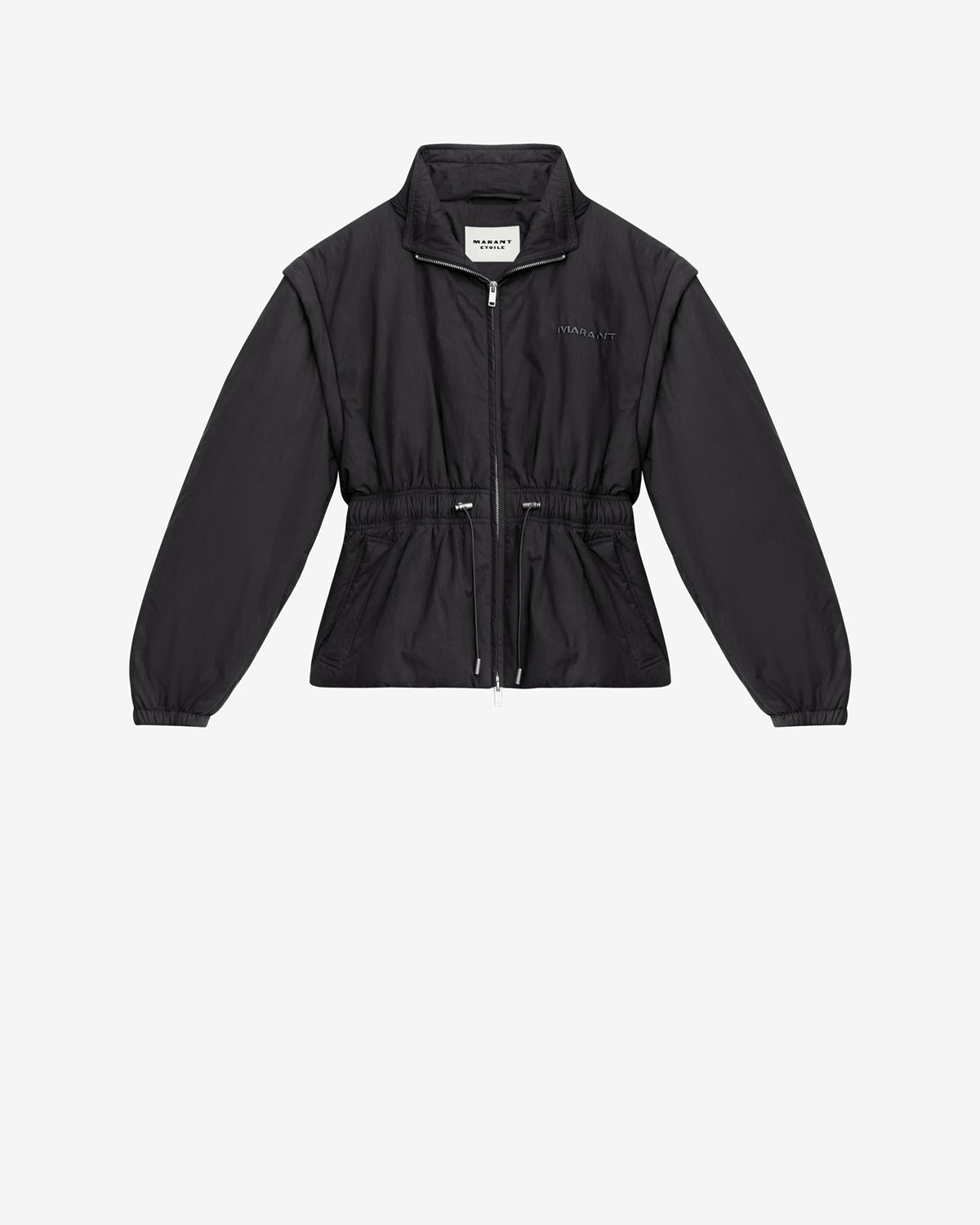 Manteau dastyni en coton matelassé - Noir - Woman - 5