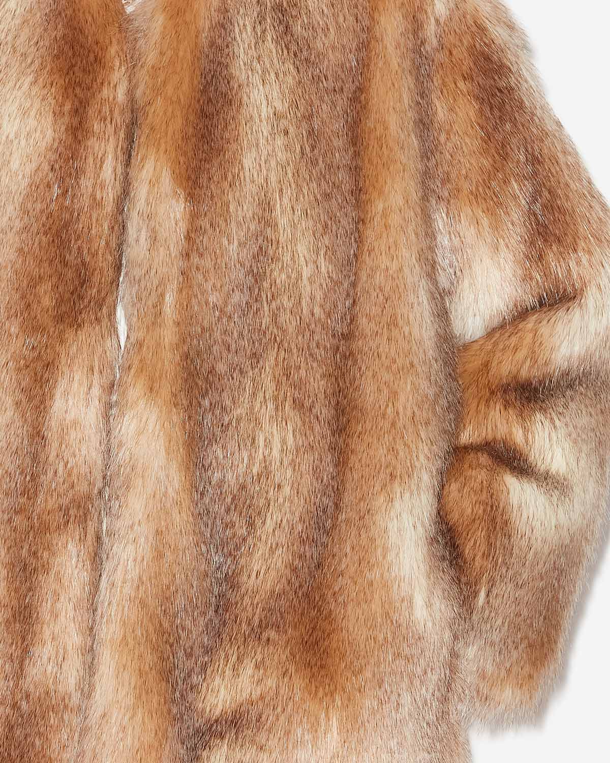 Abrigo con efecto pelo aglae - Natural - Woman - 2