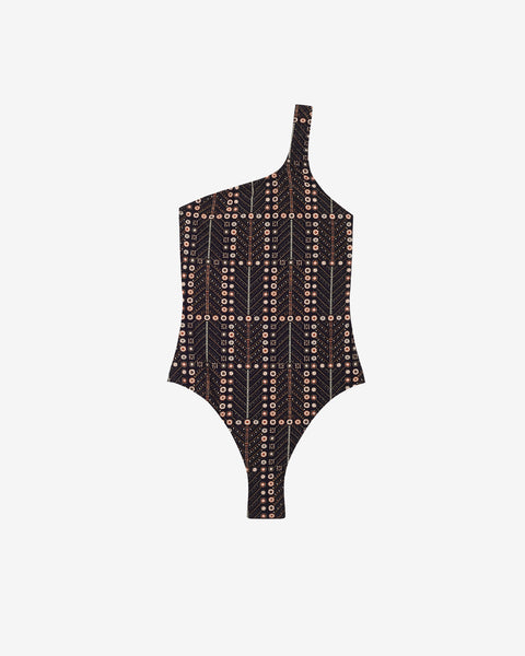 【関税&送料込】Isabel Marant Sicily Swimsuit Sicilya floral swimsuit in multicoloured - Isabel Marant