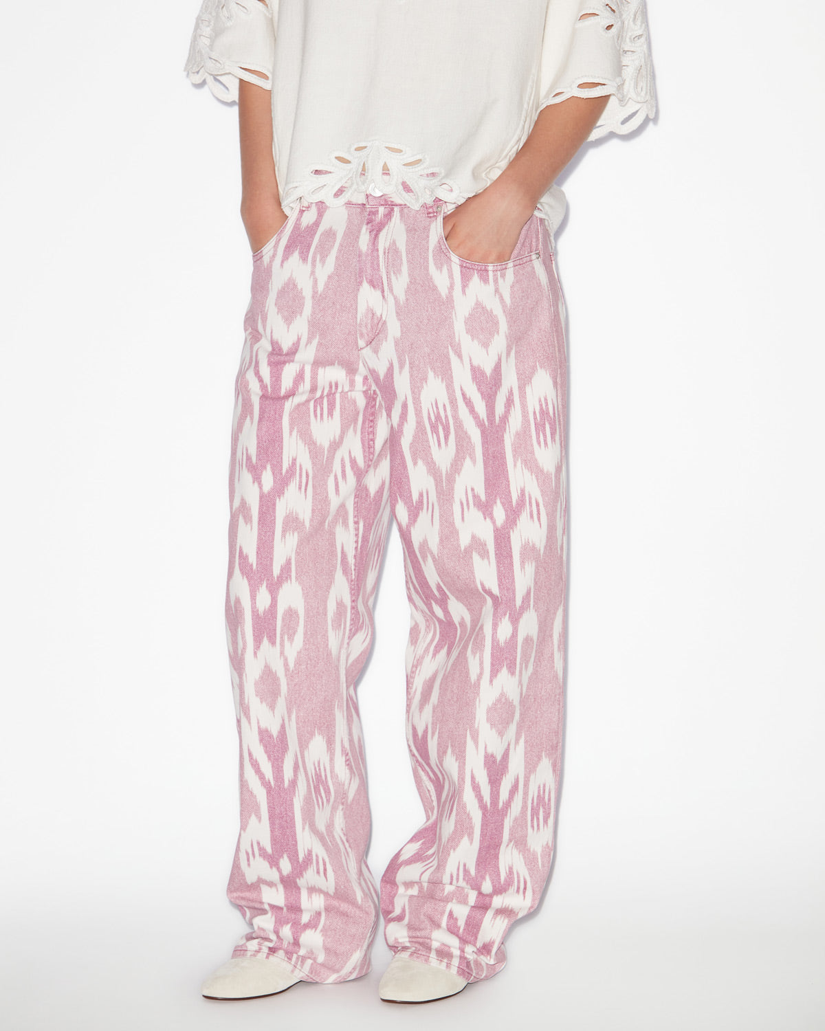 Pantaloni joanny Woman Rosa 4