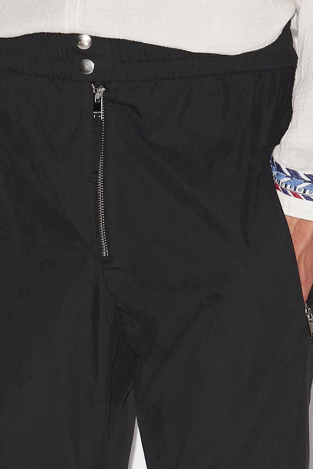 Yilsen pants with zippers - Black - Man - 3