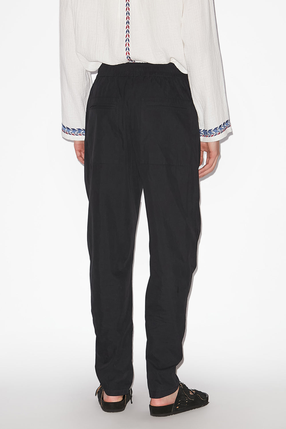 Yilsen pants with zippers - Black - Man - 5