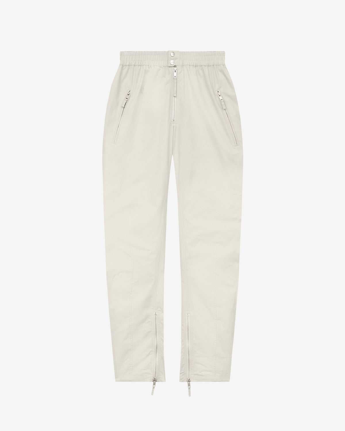 Yilsen pants with zippers - Ecru - Man - 5