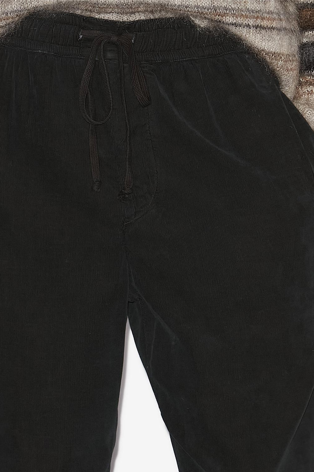 Nirlen corduroy pants - Black - Man - 3
