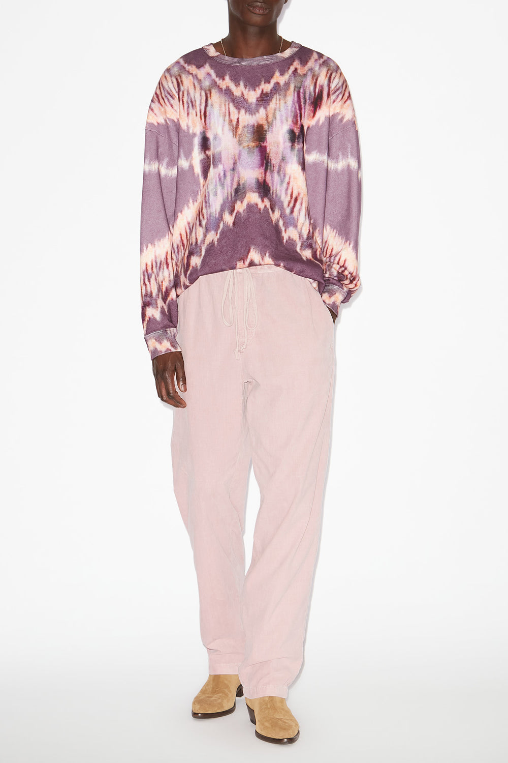 Nirlen corduroy pants - Soft pink - Man - 2