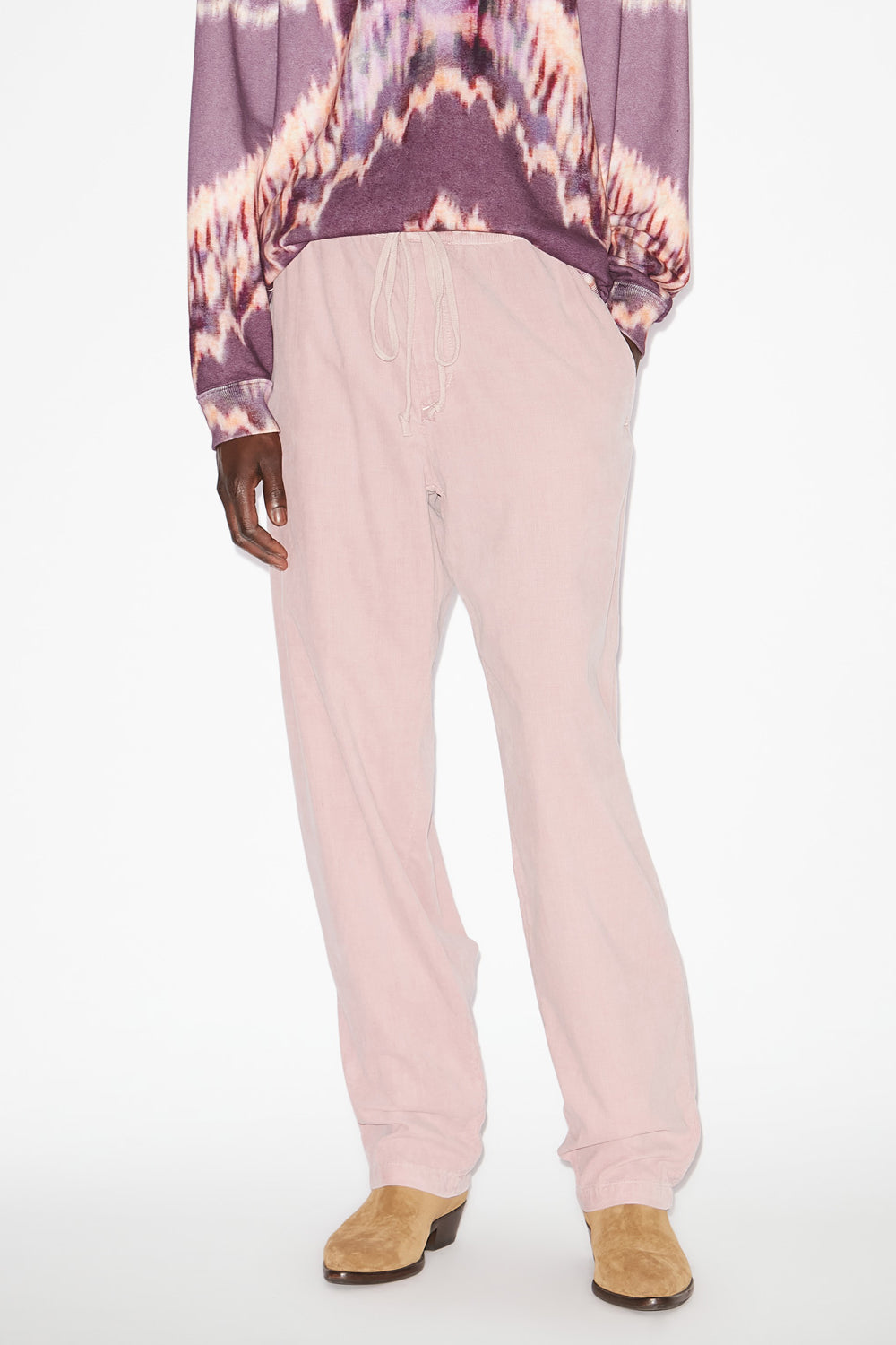 Nirlen corduroy pants - Soft pink - Man - 4