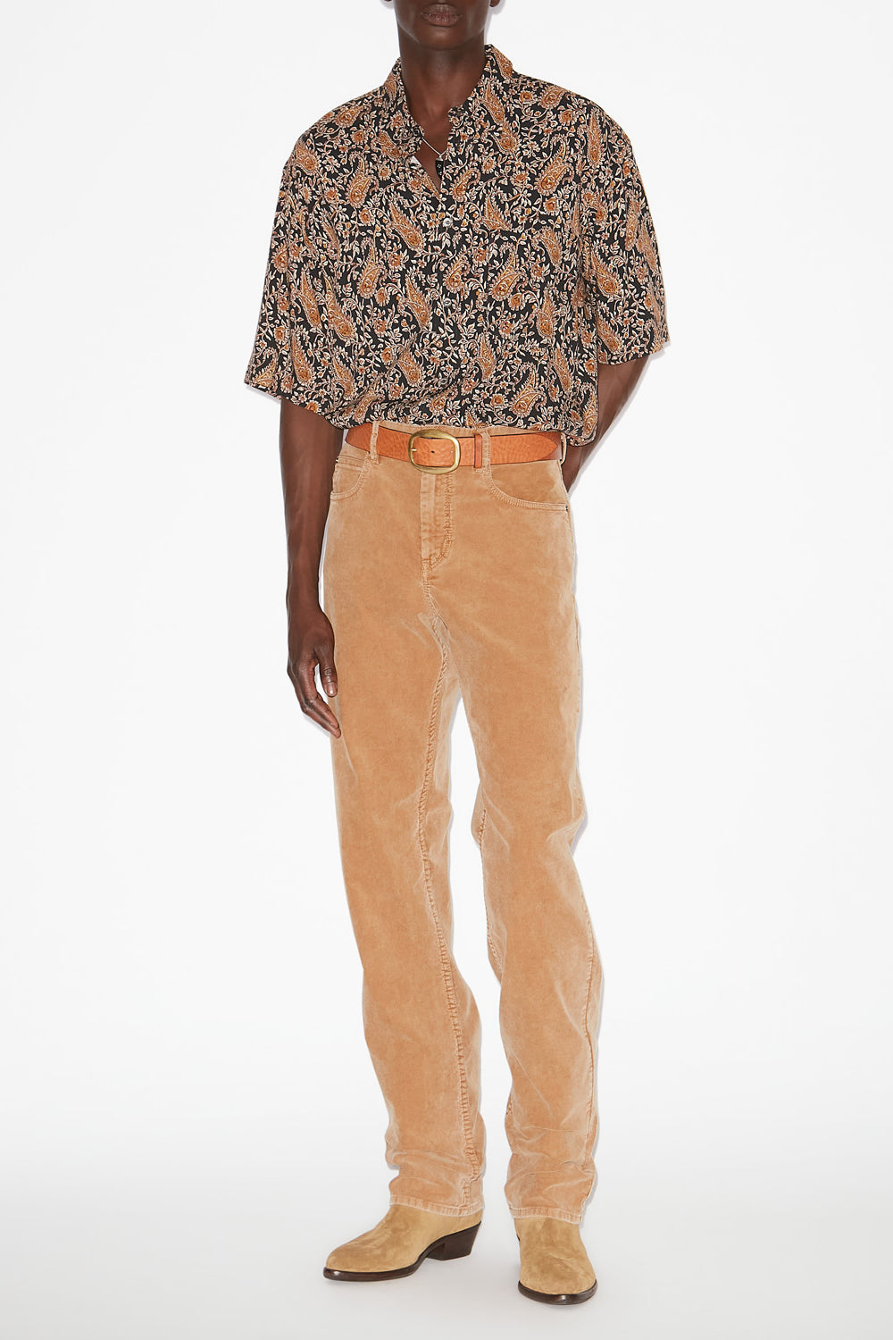 루이스 코듀로이 팬츠 - Camel - Man - 2