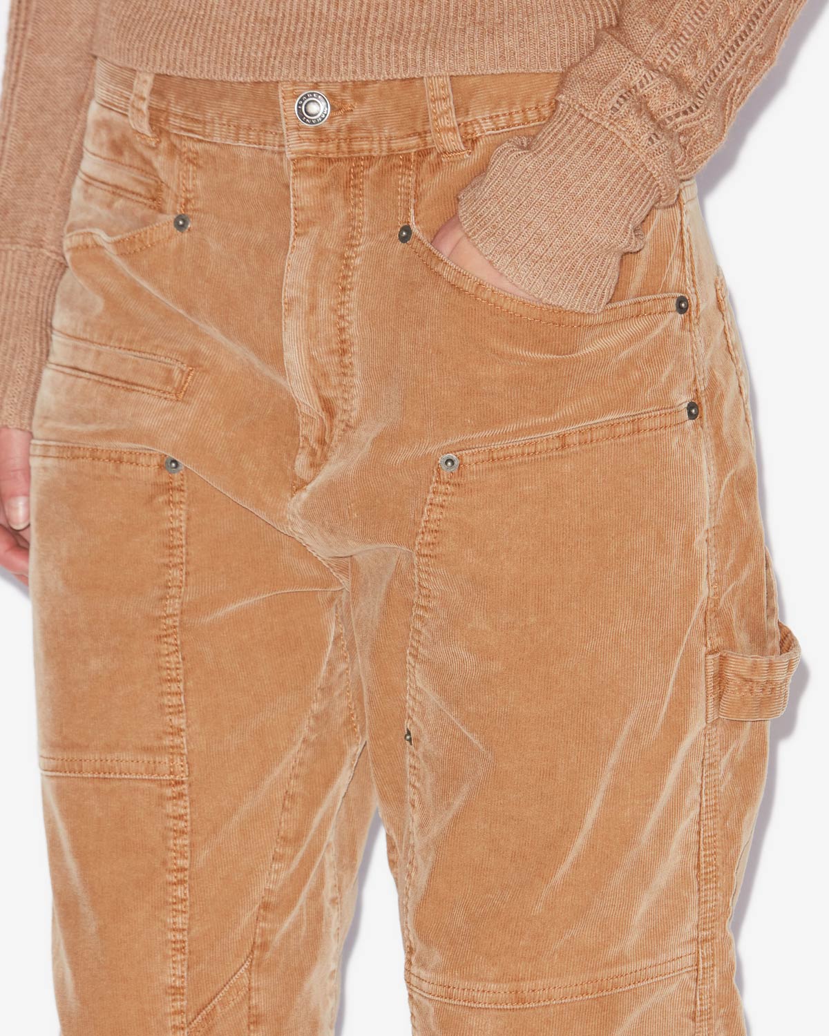 Pantalon lois Woman Camel 4