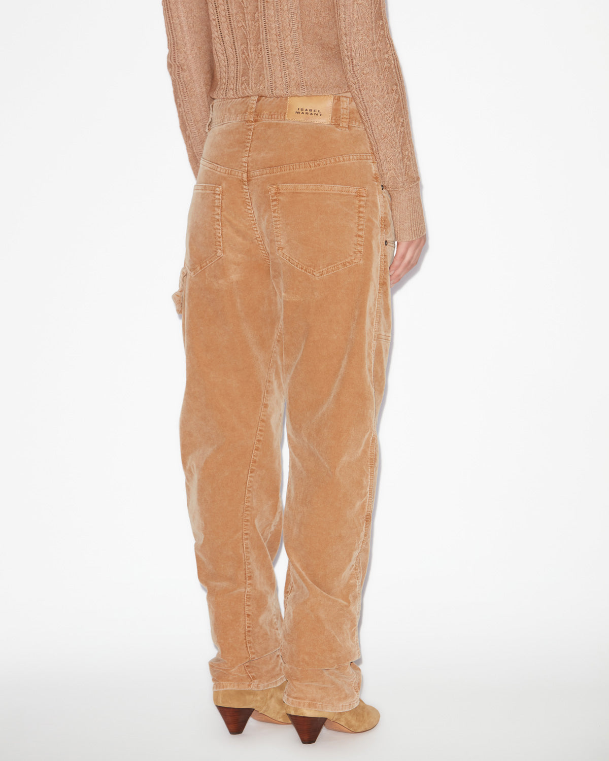 Pantalon lois Woman Camel 4