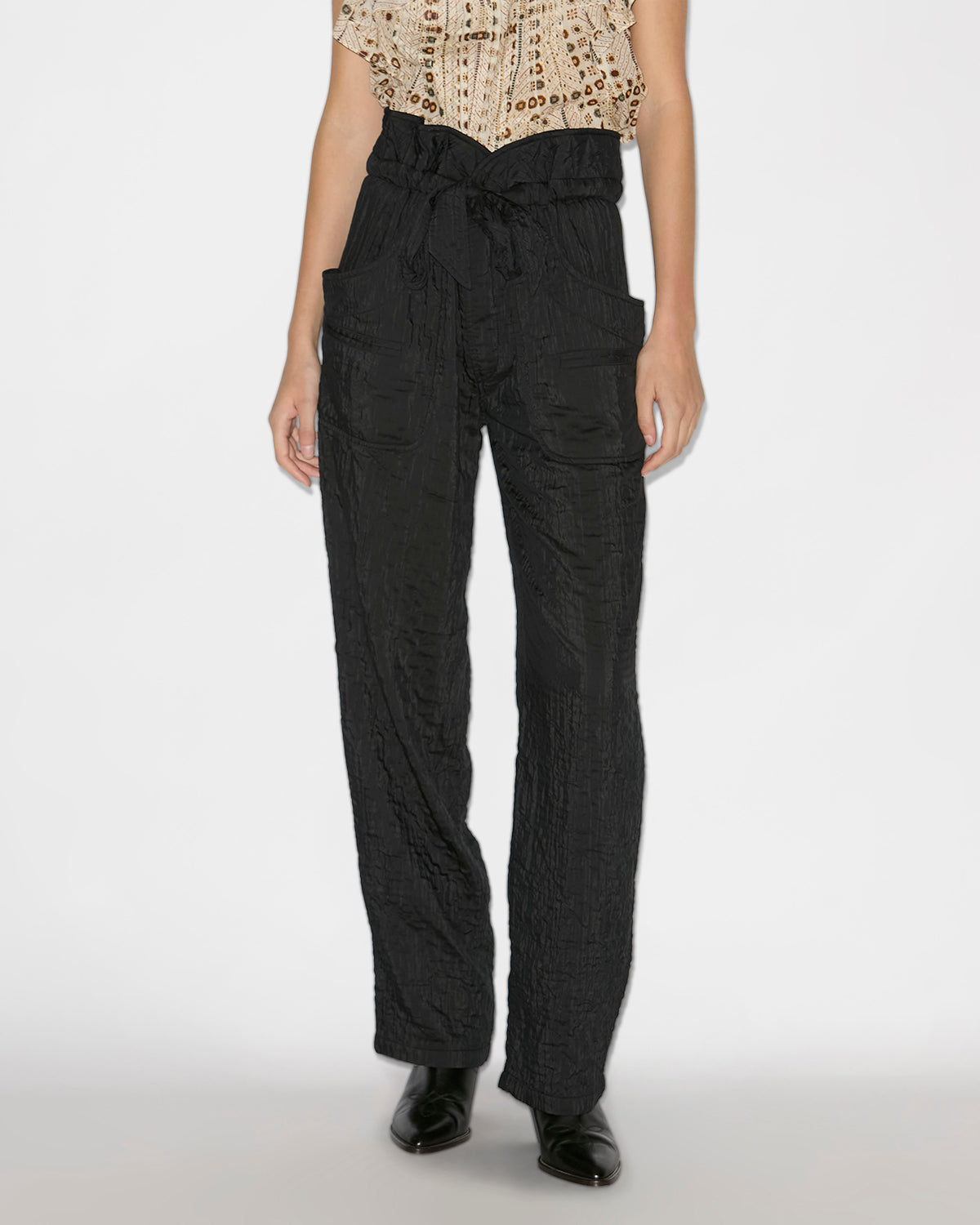Pantalon serida inspiration baroudeur  - Noir - Woman - 3