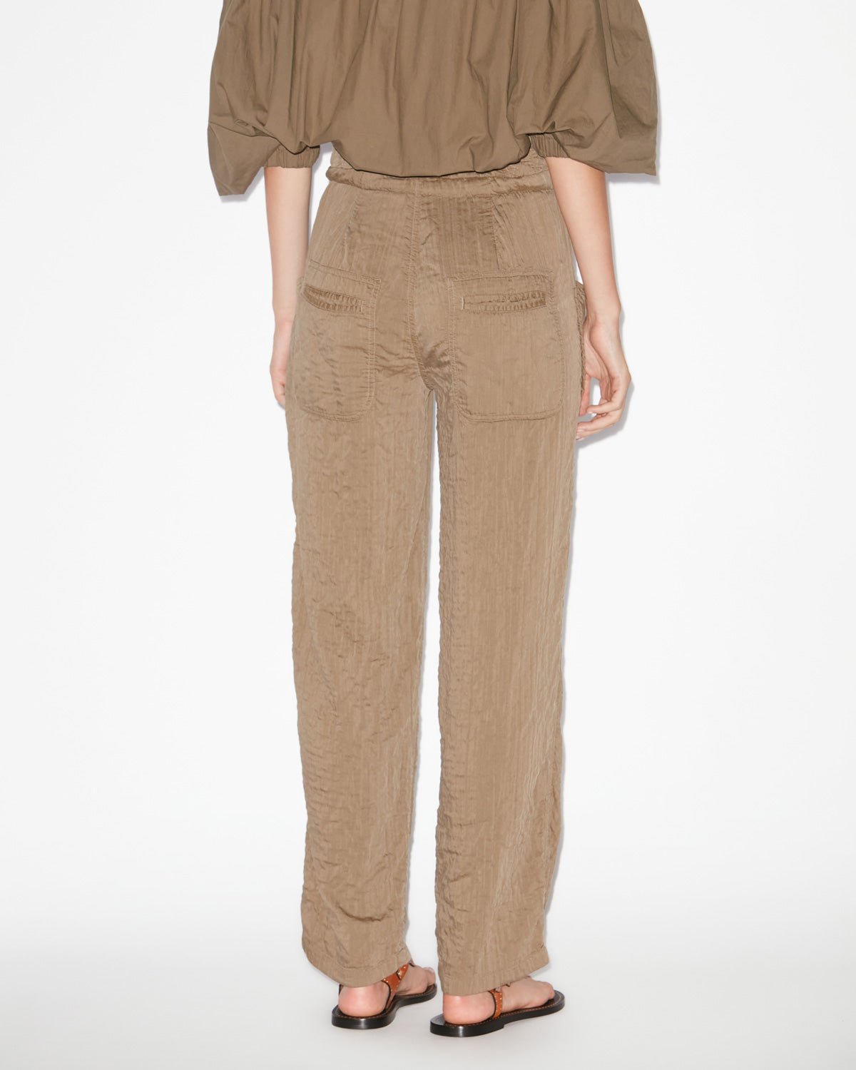 Hose serida im adventure-style - Khaki - Woman - 4