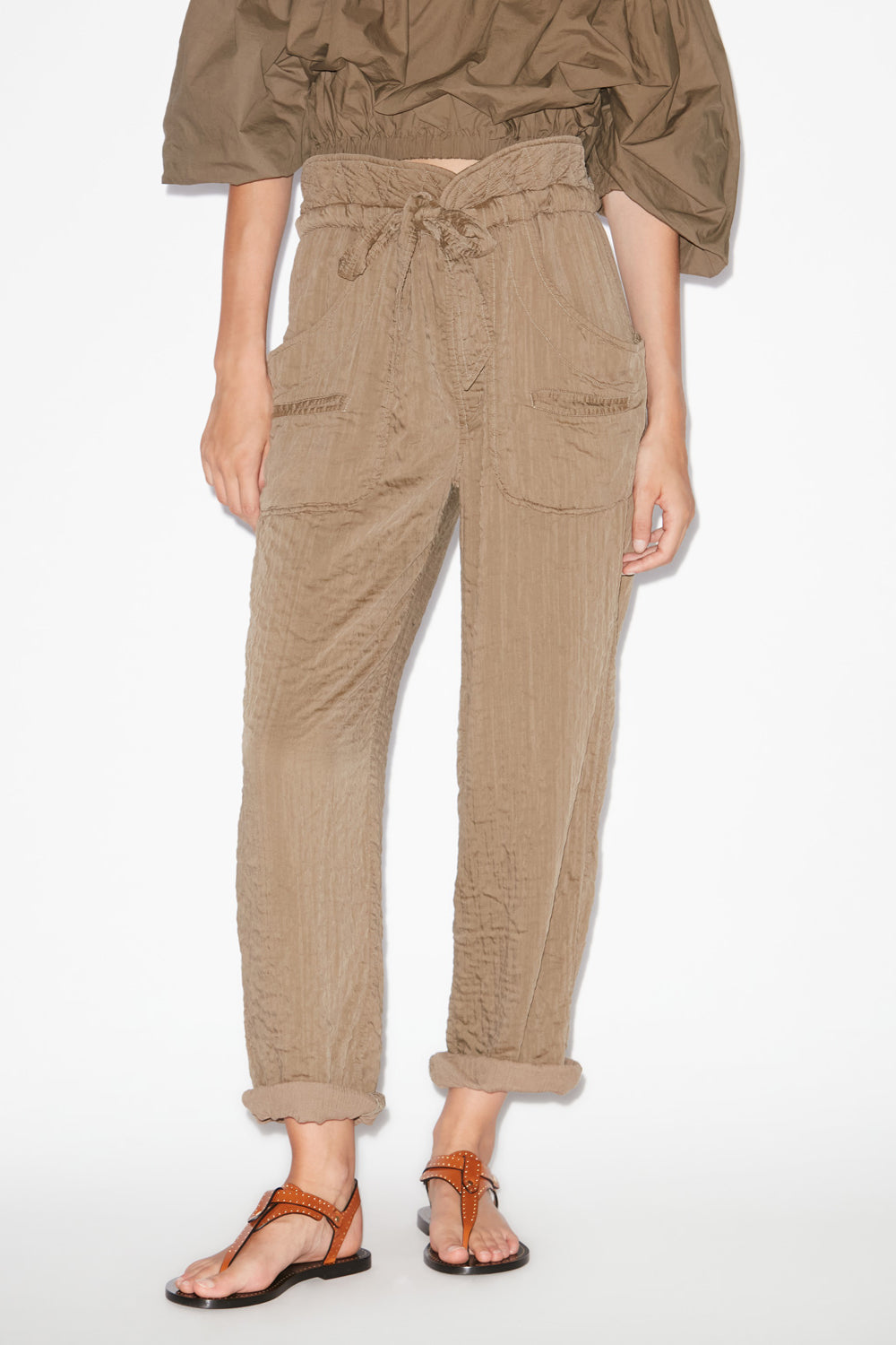 Pantalon serida inspiration baroudeur  - Kaki - Woman - 4