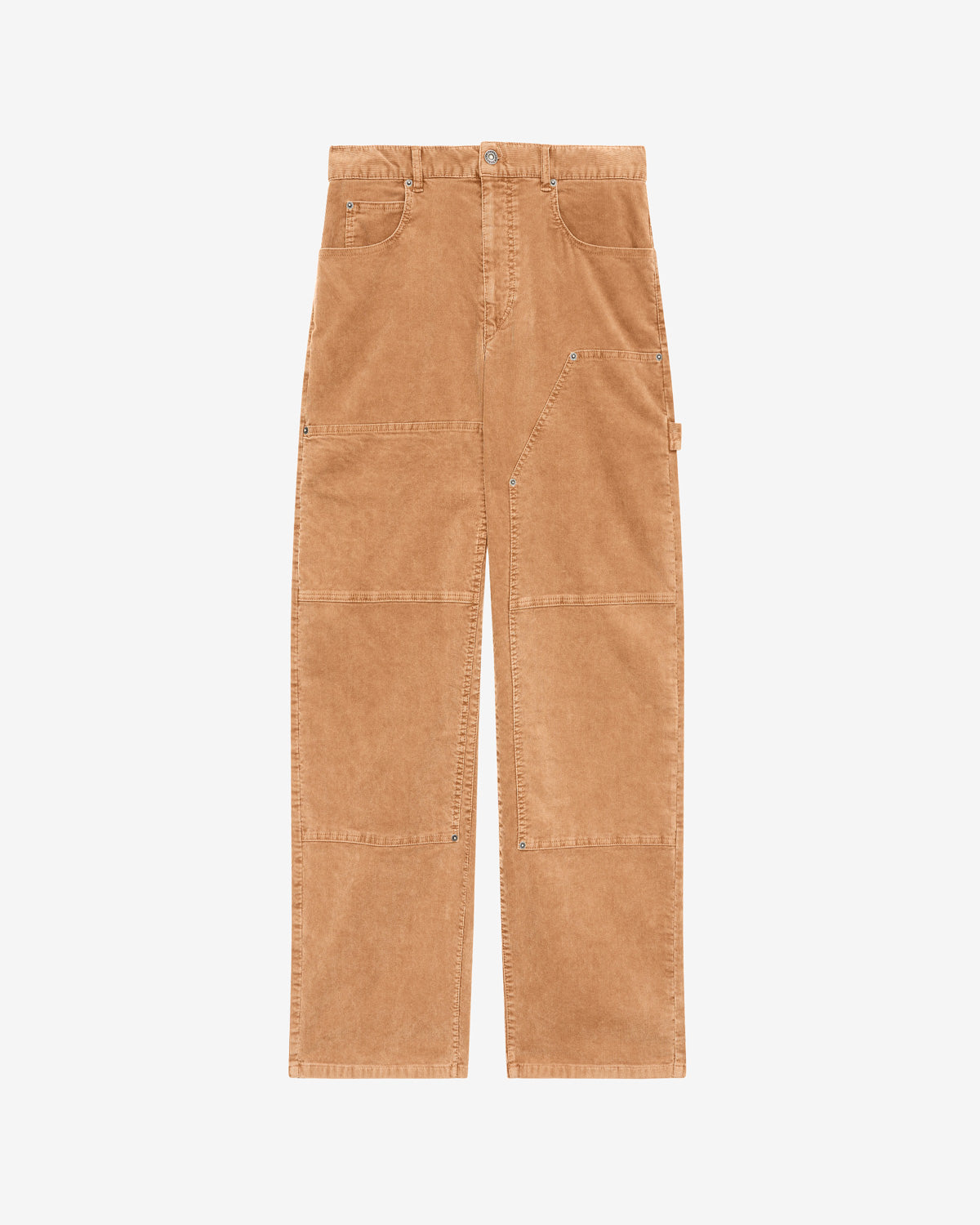Pantalon large lorson en velours côtelé - Camel - Man - 5