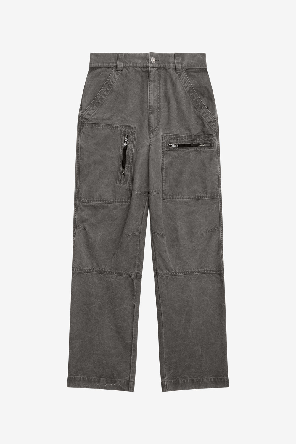 Kleber coated cotton pants - Black - Man - 1