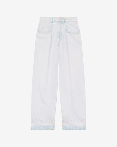 RACHELLE PANTS Woman light blue | ISABEL MARANT Official