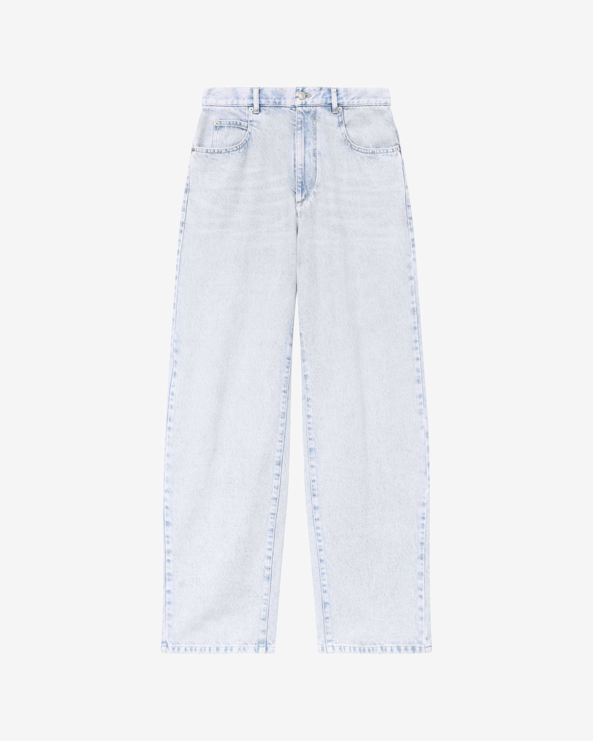 Jeans jameson ampi in denim - Azzurro - Man - 5
