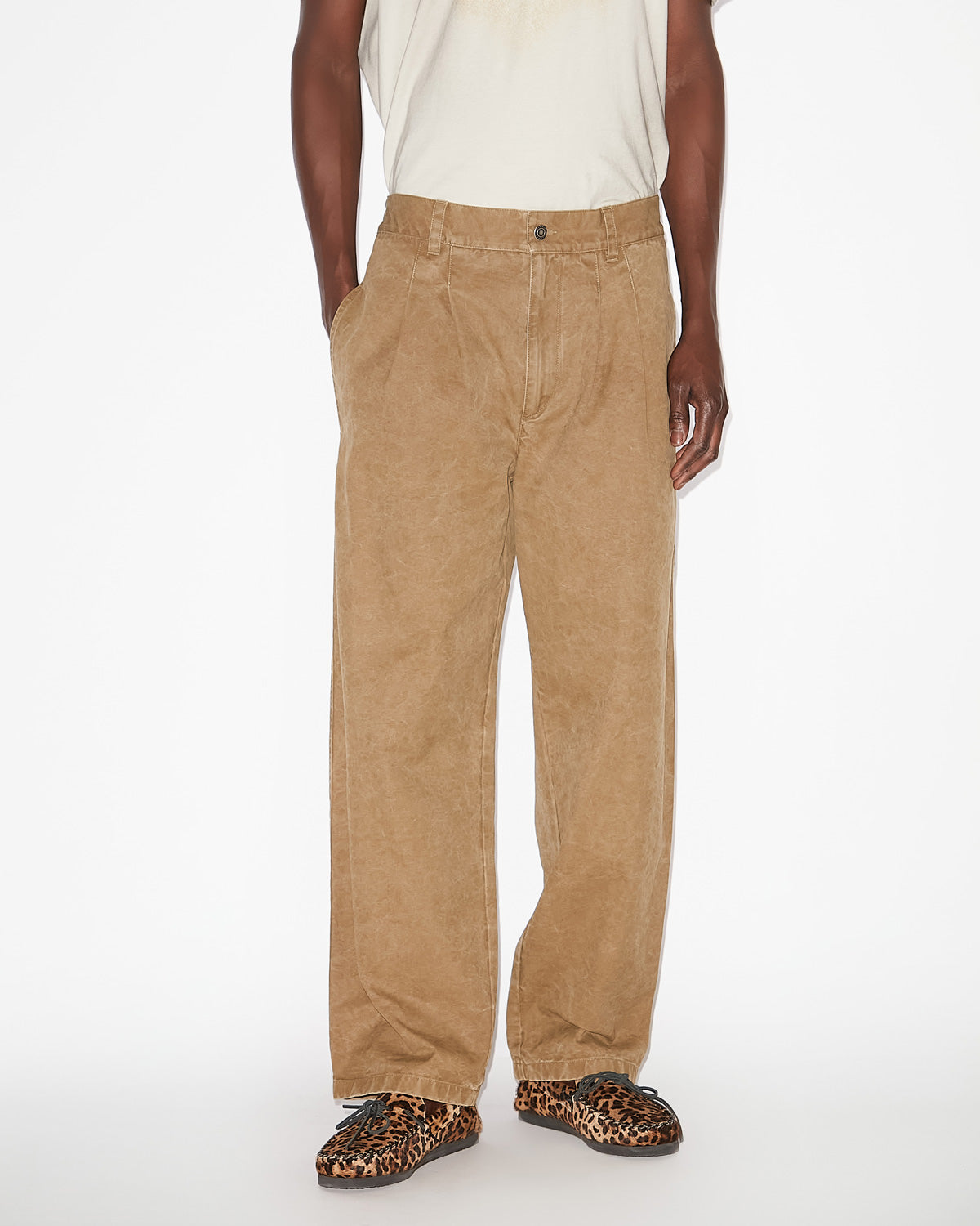 Pantalón kostin Man Light bronze 5