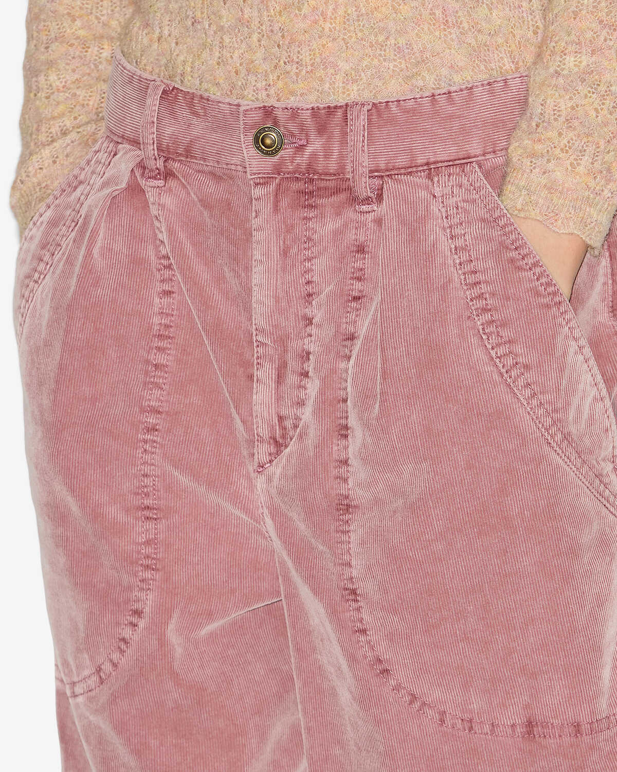 Pantaloni onyta Woman Sepia pink 2