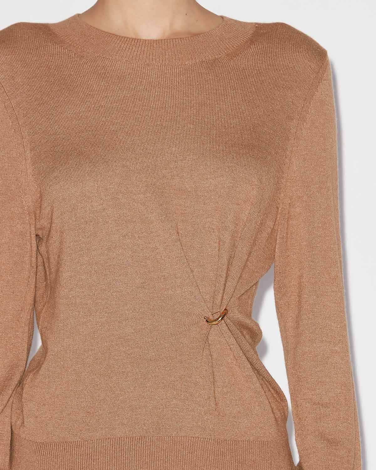 Pullover cosima Woman Camel 2