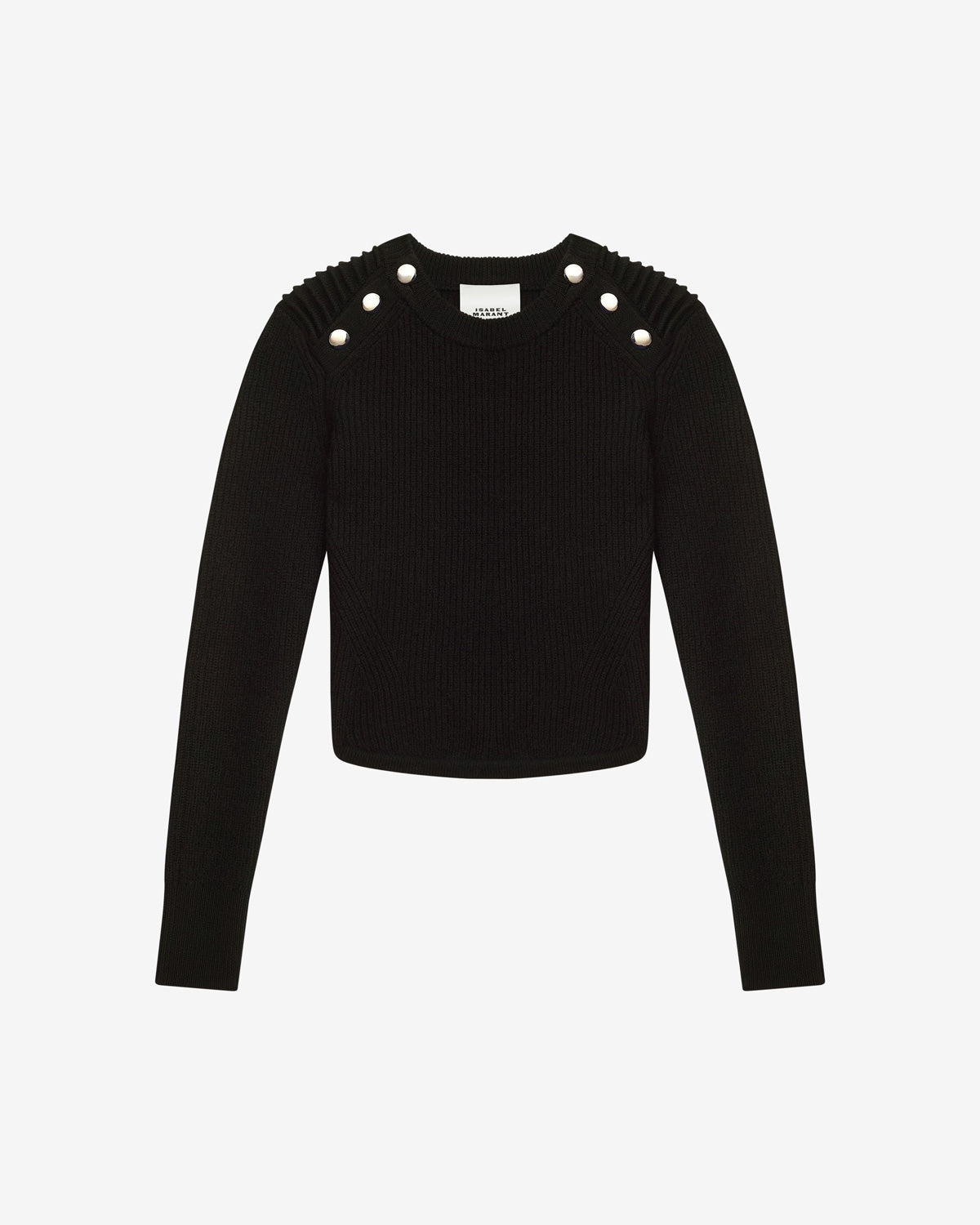 Isabel Marant Etoile Baby Alpaca Sweater, deals Black, Open Weave