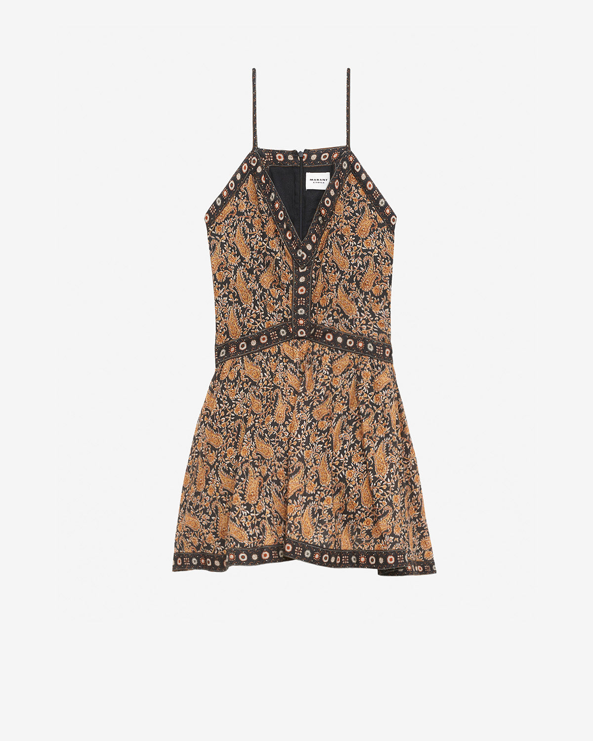 Danielle short cotton voile dress - Black - Woman - 5