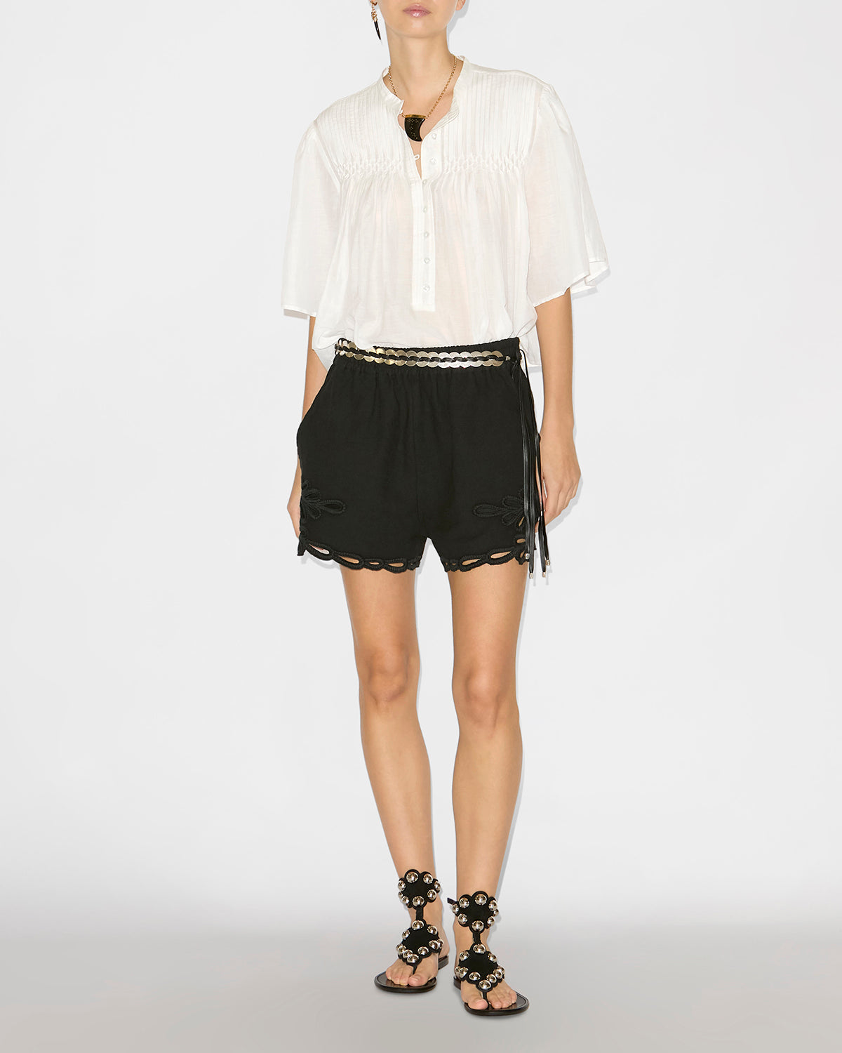 Shorts safa Woman Nero lavato 4