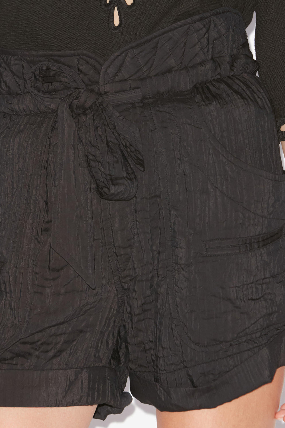 Short court sereni inspiration baroudeur  - Noir - Woman - 3