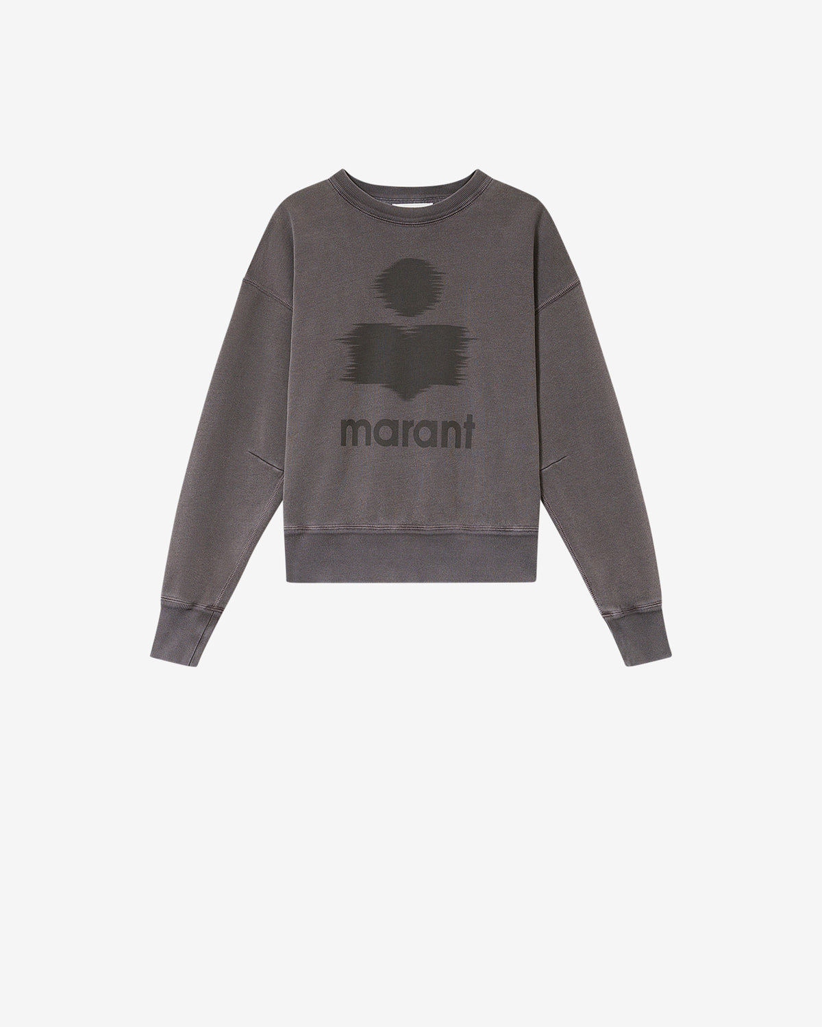 MOBYLI SWEATSHIRT Woman anthracite | ISABEL MARANT Official online