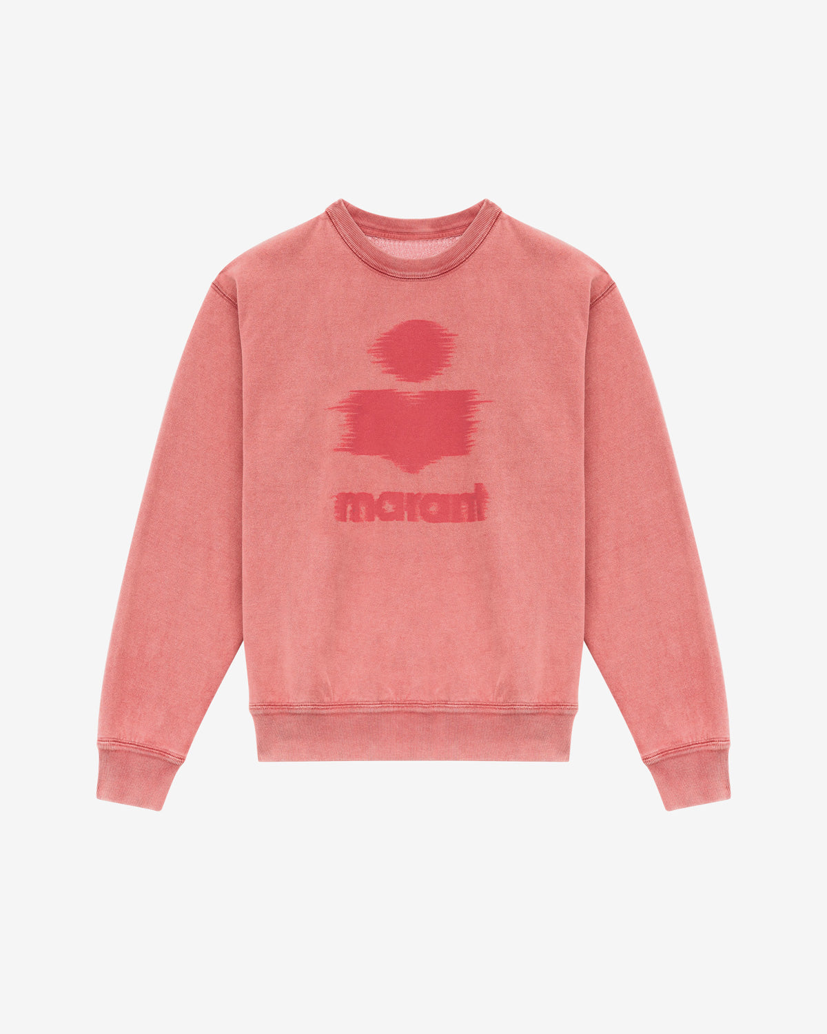 Mobyli ロゴ入りコットン スウェットシャツ - Coral - Woman - 5