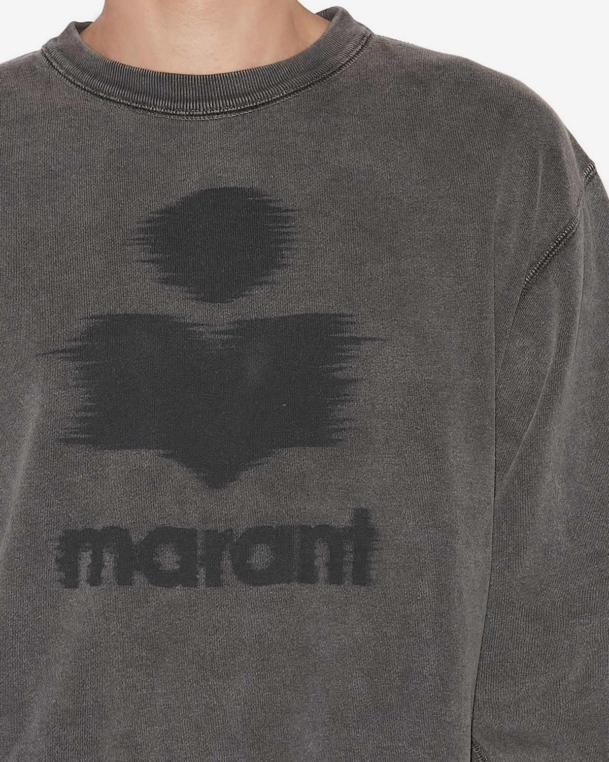 Sudadera mikoy de algodón con logotipo - Gris oscuro - Man - 2