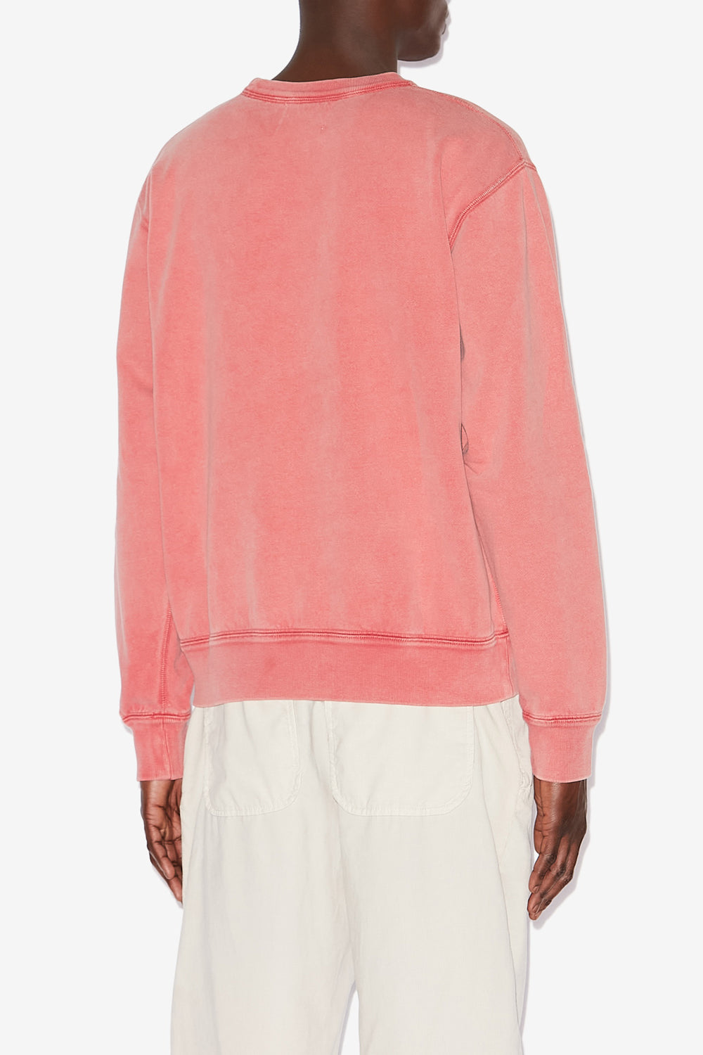 Sweatshirt mikoy aus baumwolle mit logo - Coral - Man - 5