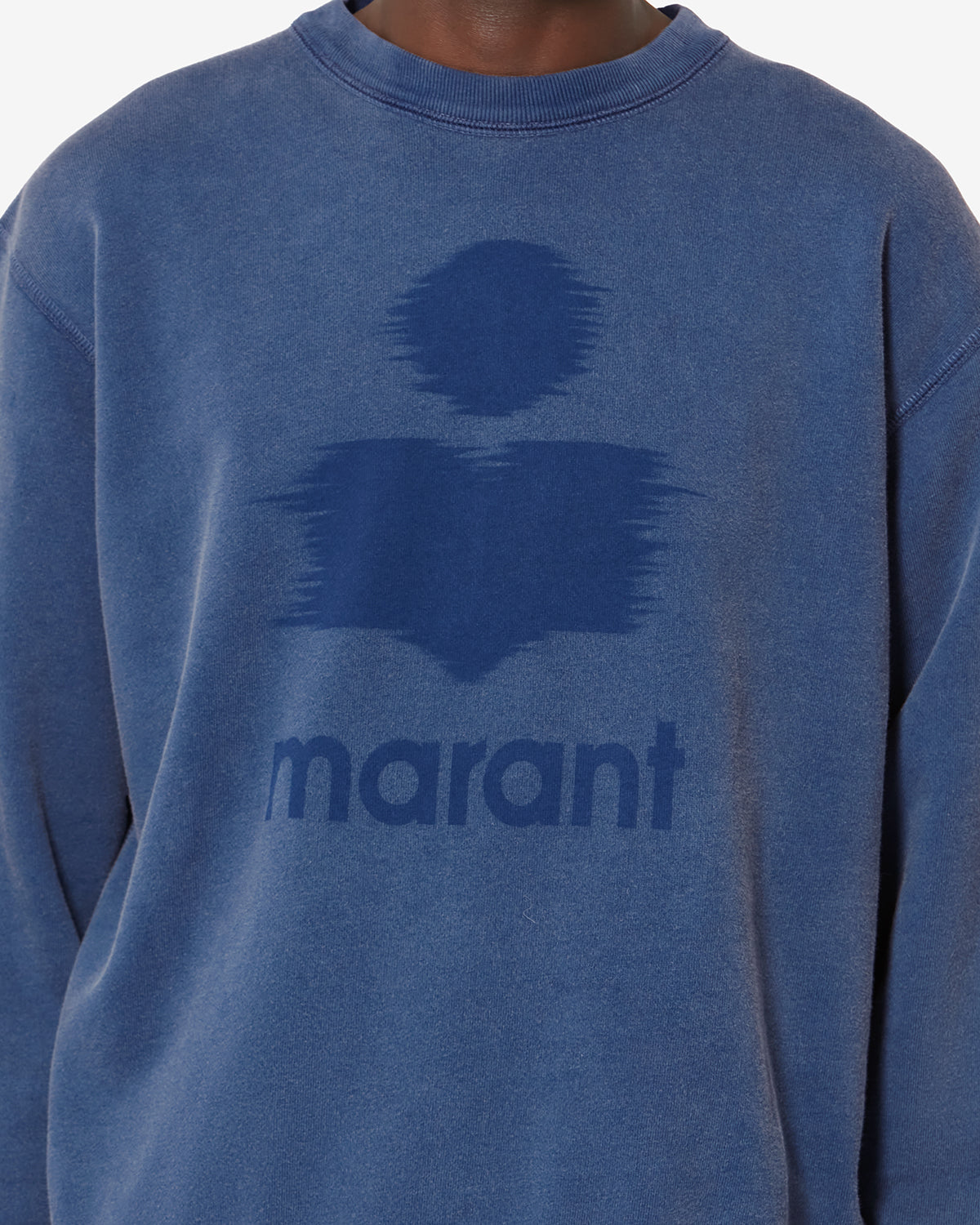 Sudadera mikoy de algodón con logotipo - Indigo - Man - 2