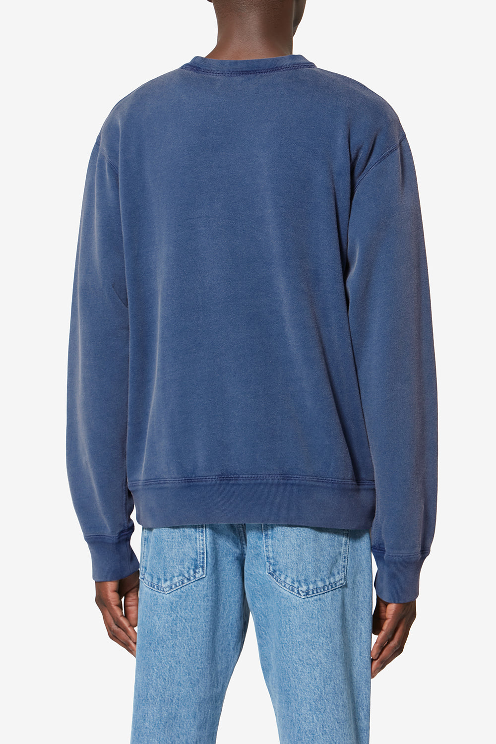 Baumwoll-sweatshirt mikoy mit logo - Indigo - Man - 5