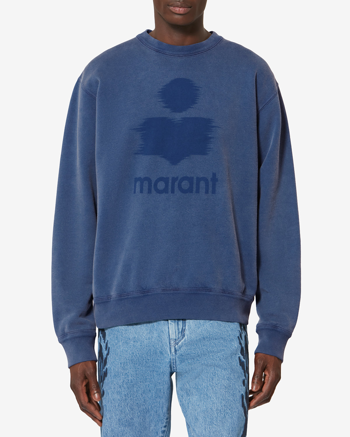 Sudadera mikoy de algodón con logotipo - Indigo - Man - 3