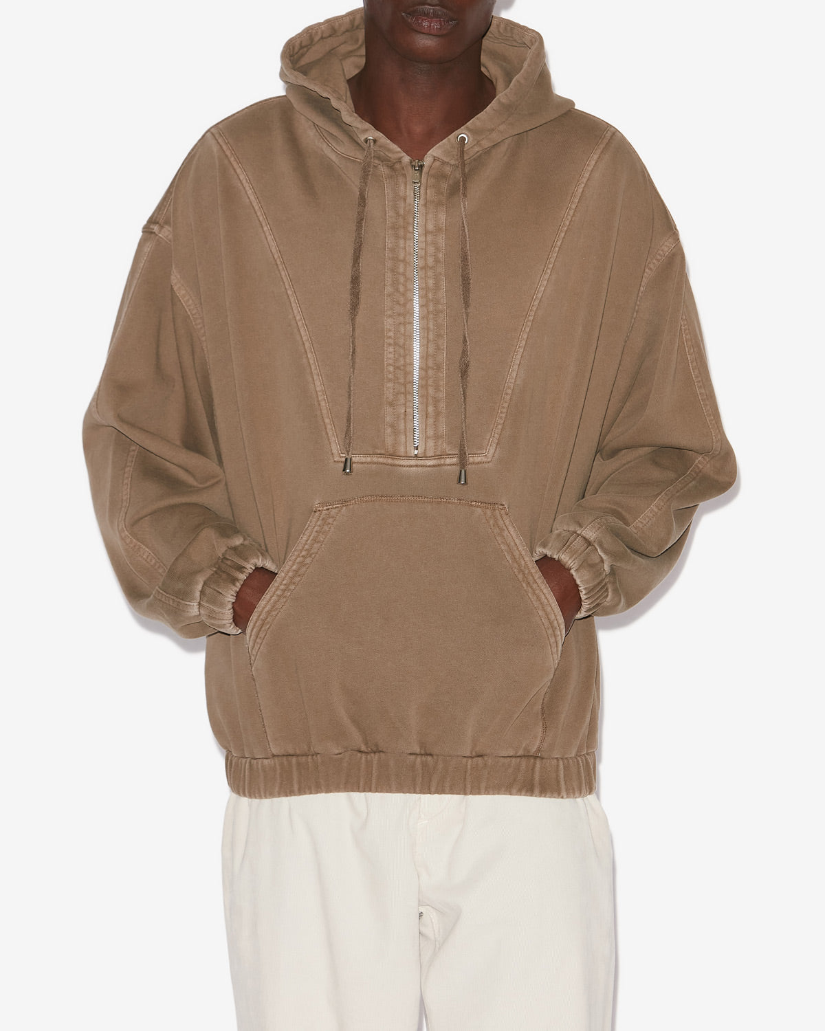 Sweatshirt yanis Man Khaki 5