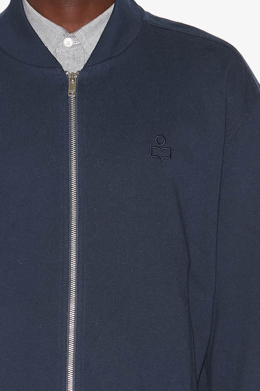 Sudadera marty de punto jersey estilo bomber - Midnight - Man - 3