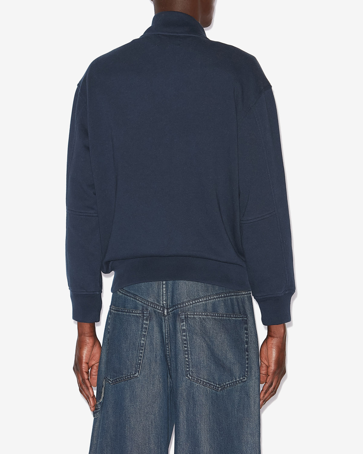 Sudadera marty de punto jersey estilo bomber - Midnight - Man - 4