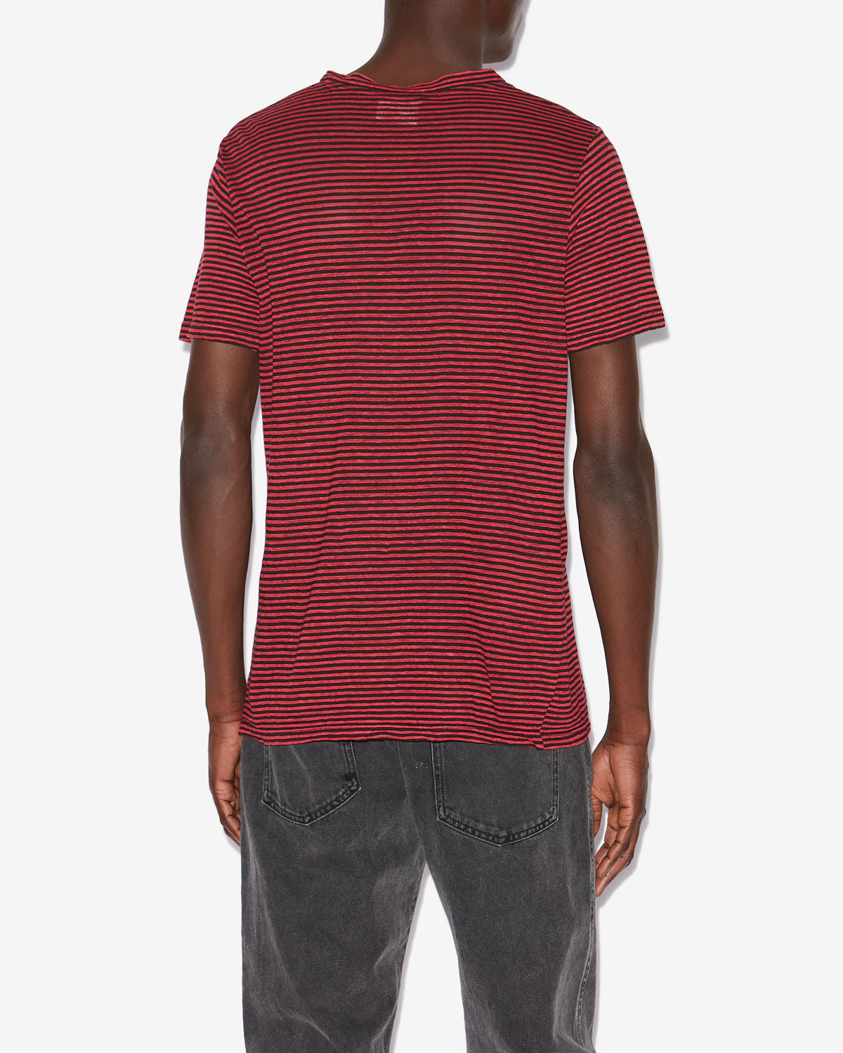 T-shirt leon Man Rot 4