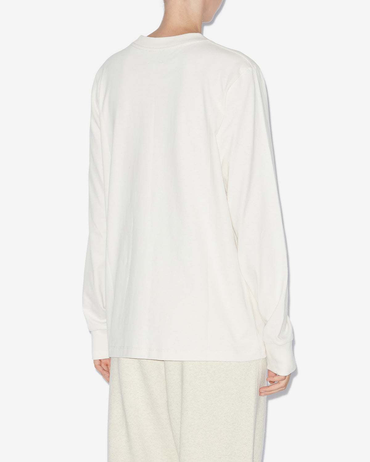 Gabby tee shirt - Ecru - Woman - 4