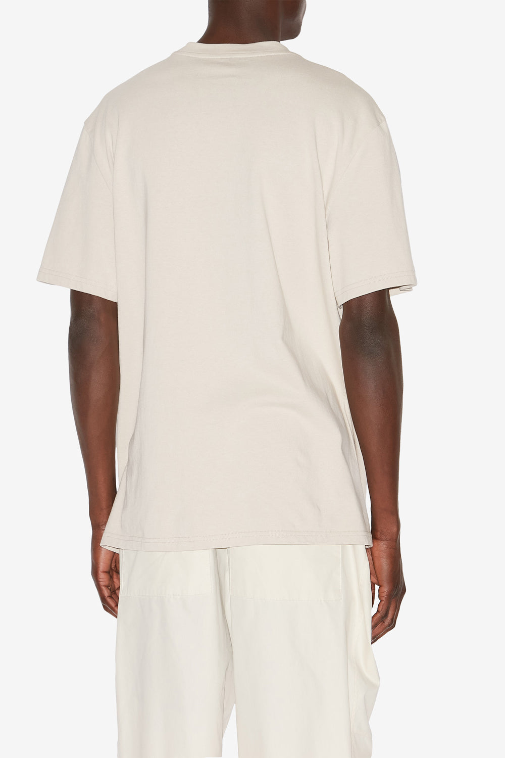 Camiseta con logotipo hugo de algodón - Crudo - Man - 5