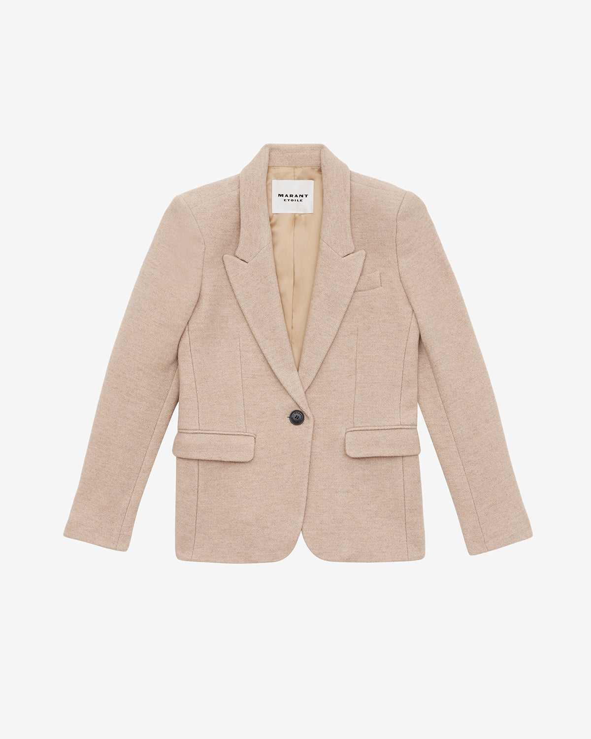 Kerstin virgin wool suit jacket - Beige - Woman - 5