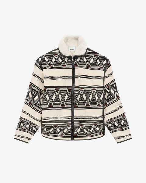 MARNO Isabel jacket ベージュ Ninon cotton blouson in beige - Isabel Marant | Mytheresa