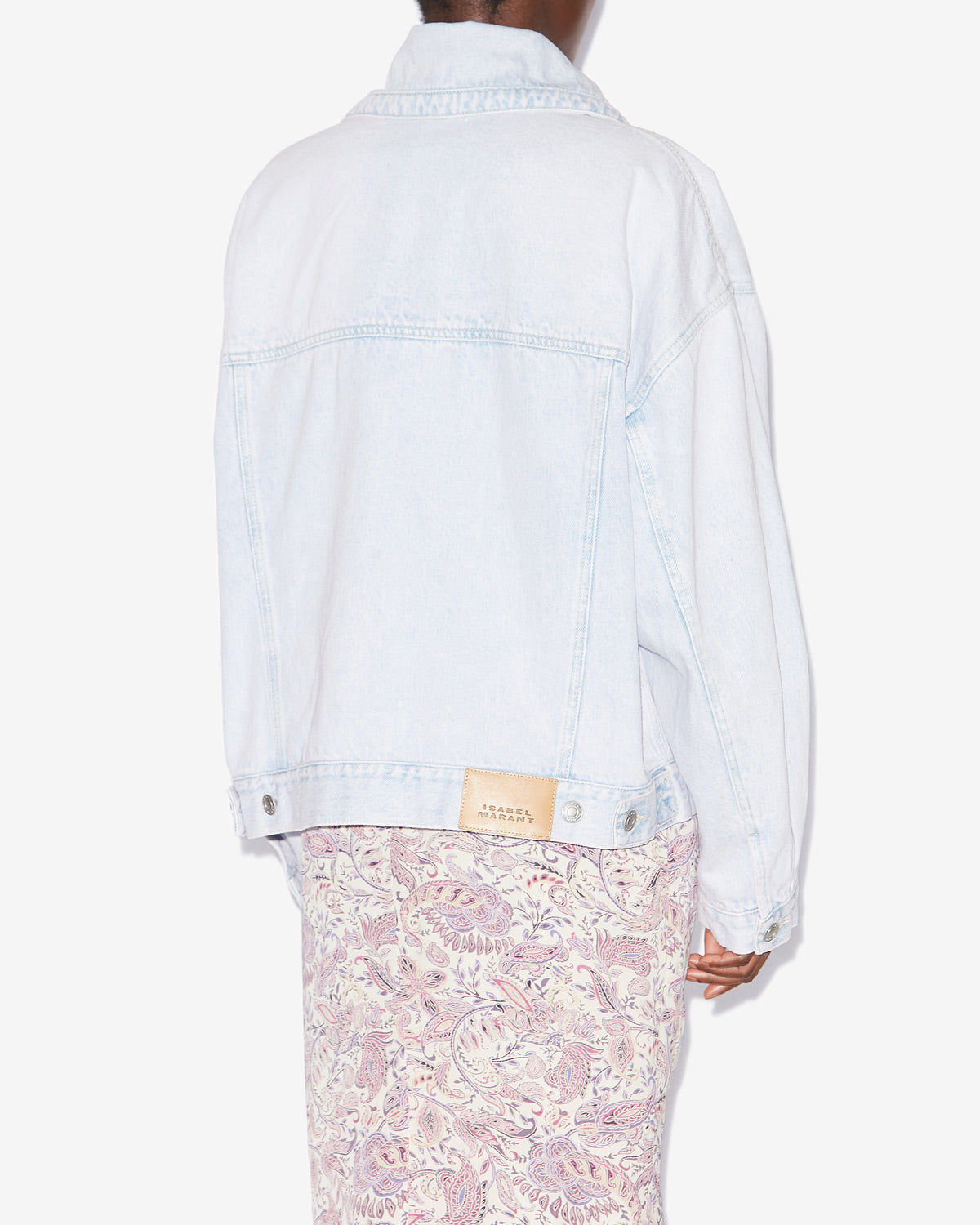 Kurze jacke liliany aus denim - Hellblau - Woman - 4