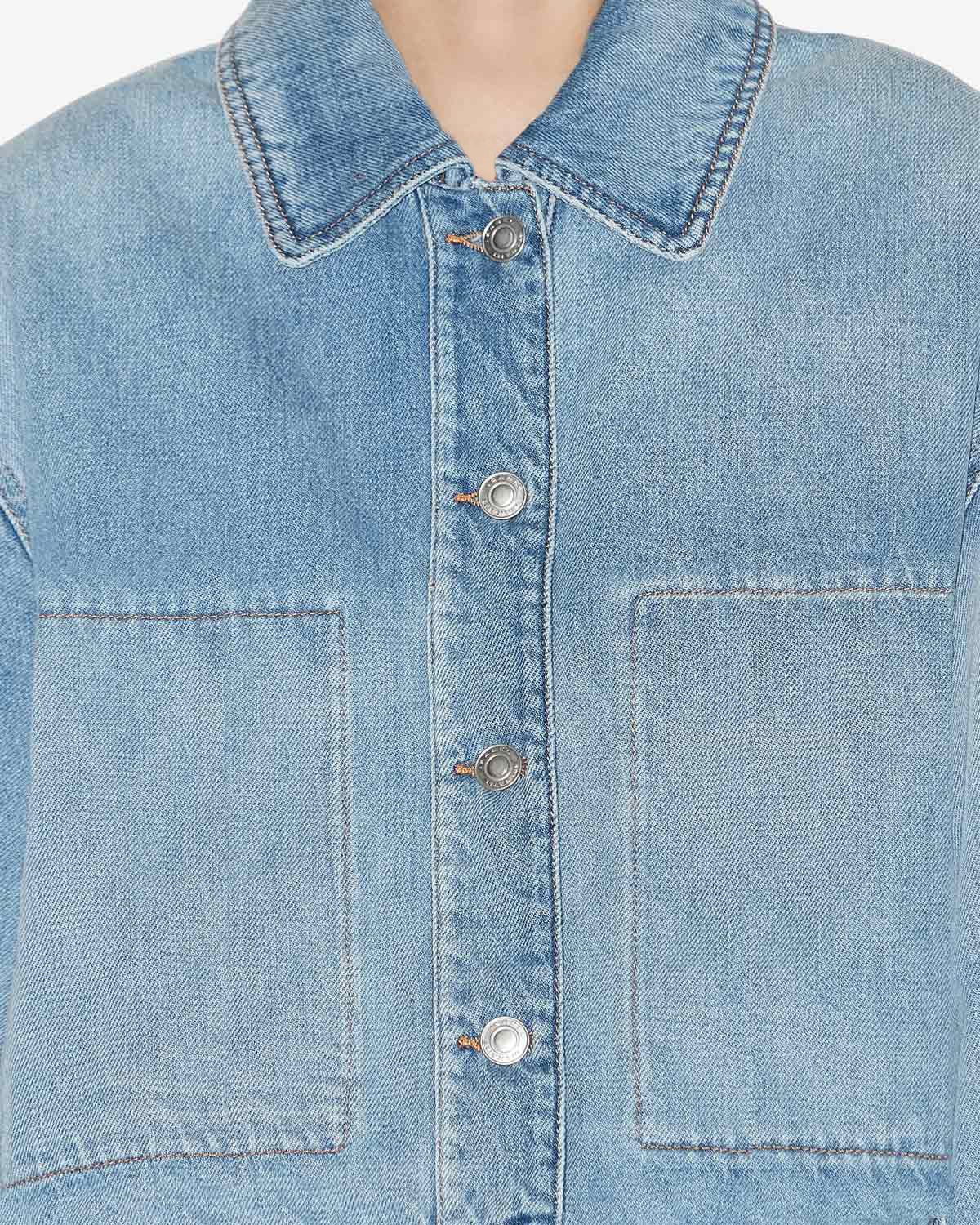 Josephine classic denim jacket - Blue - Woman - 2