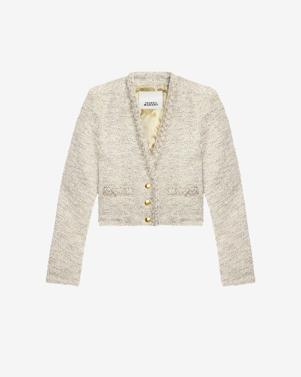 그웬돌린 코웬스 크롭 재킷 - 에크루 - Woman - 5