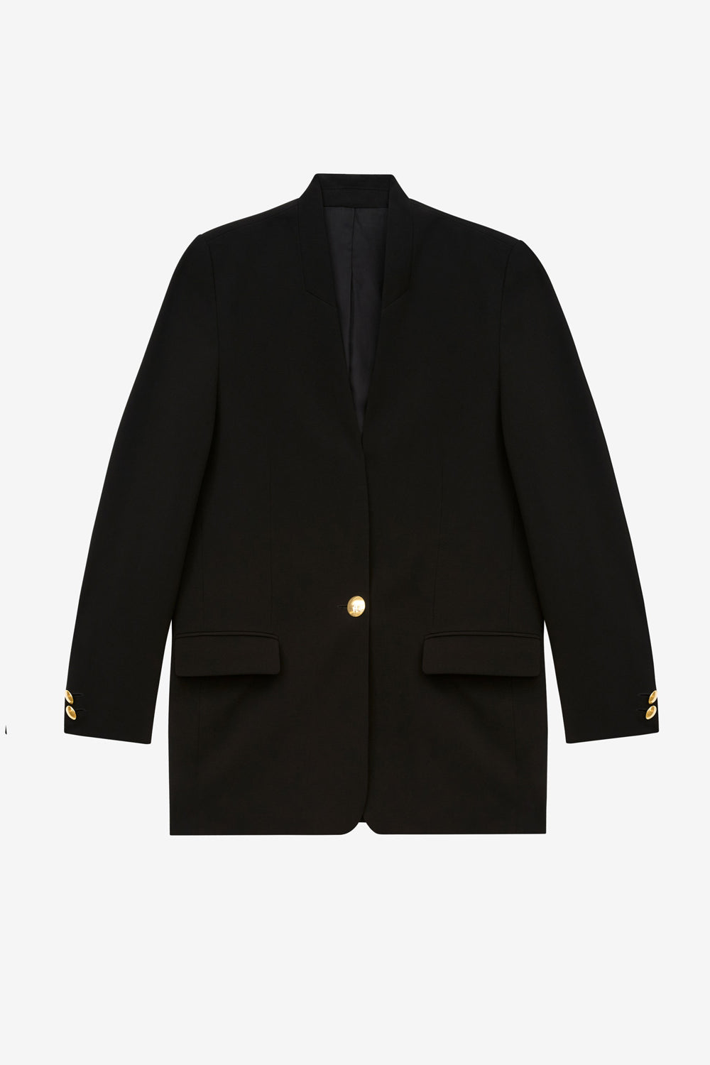 Helona flowing suit jacket - Black - Woman - 1